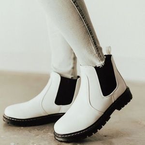 Blake Vegan Leather Slip On Boots